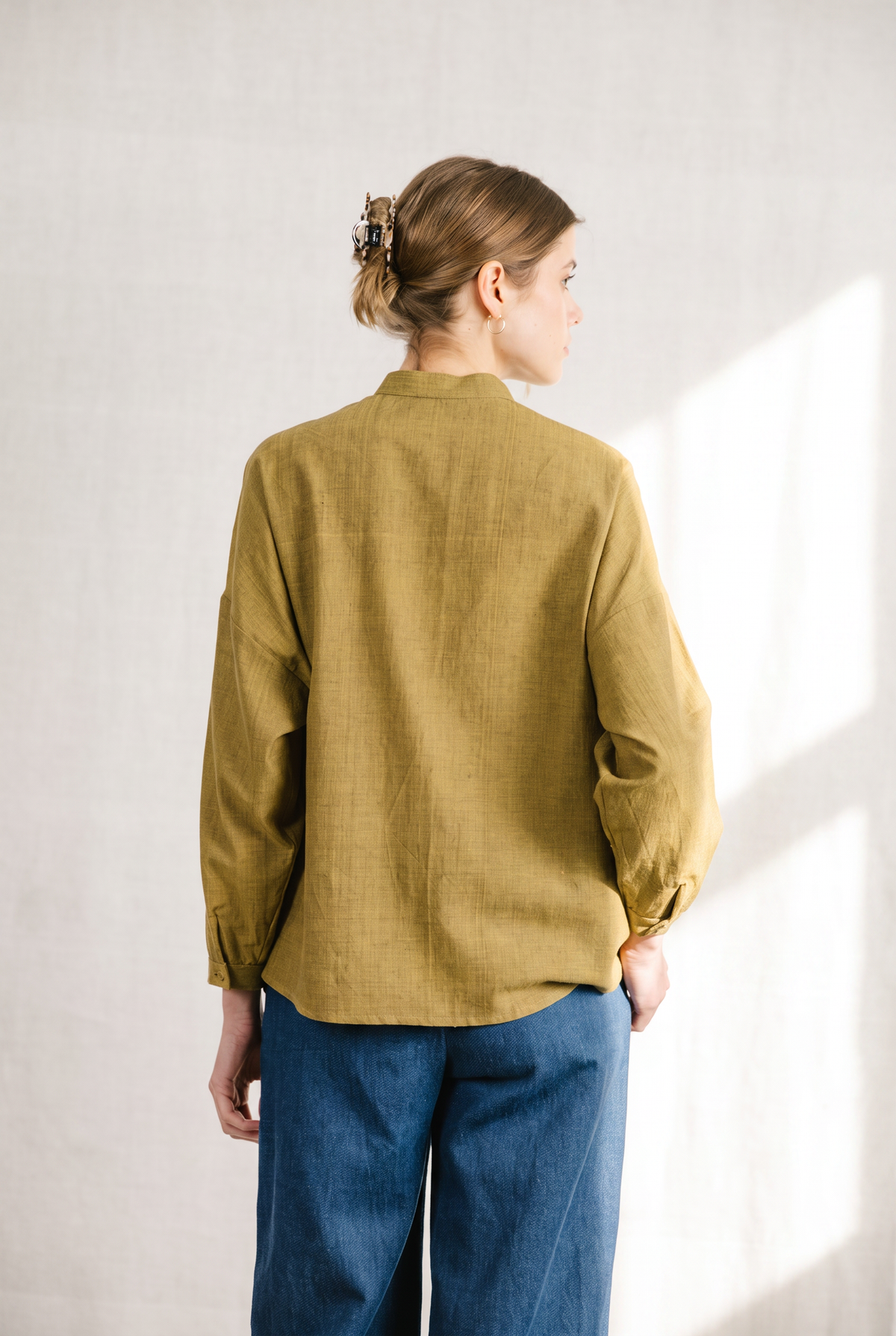 Organic Cotton Blouse Hawali Dijon