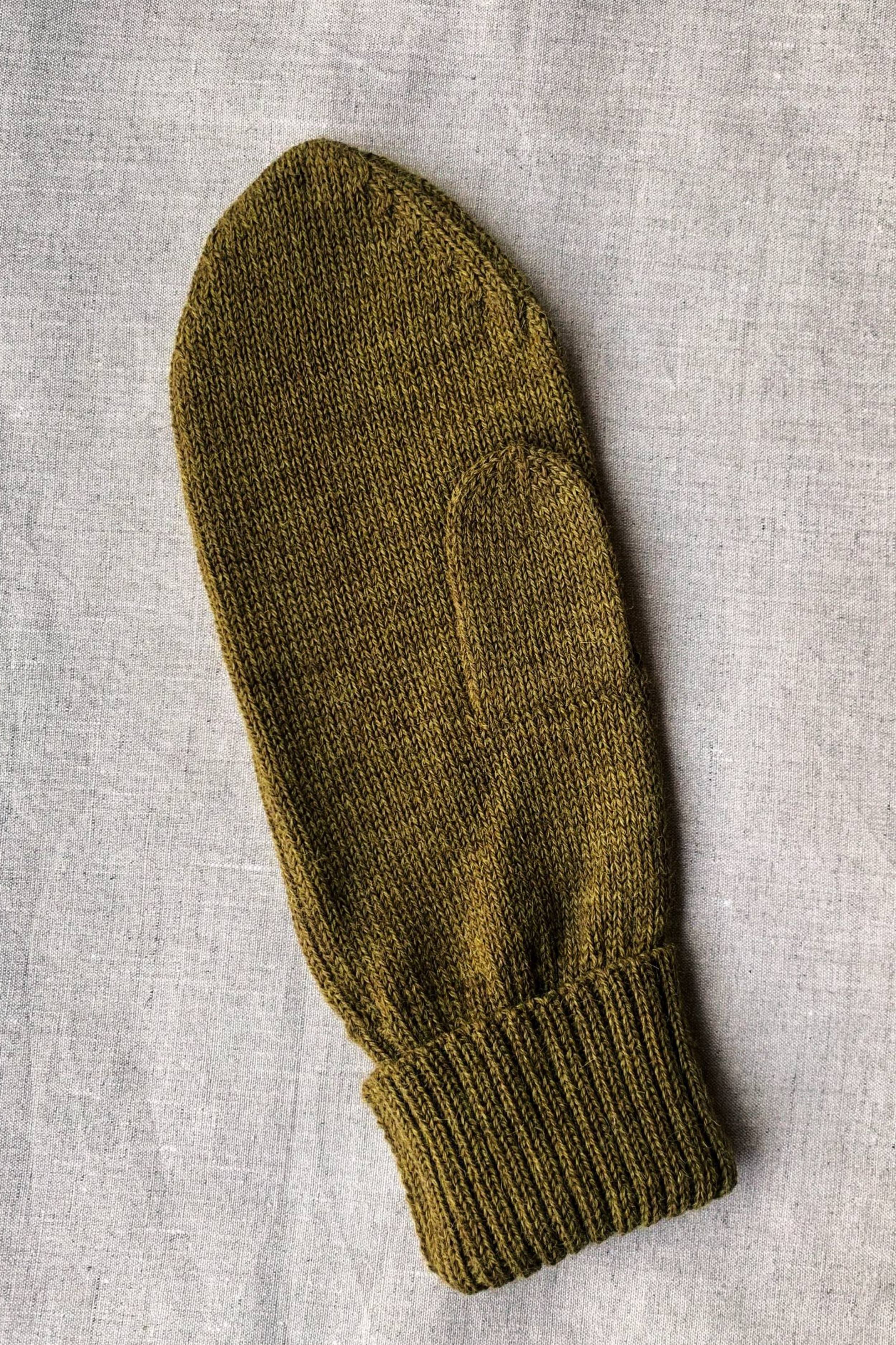 Baby-Alpaka Fäustling Handschuhe Paita Dijon