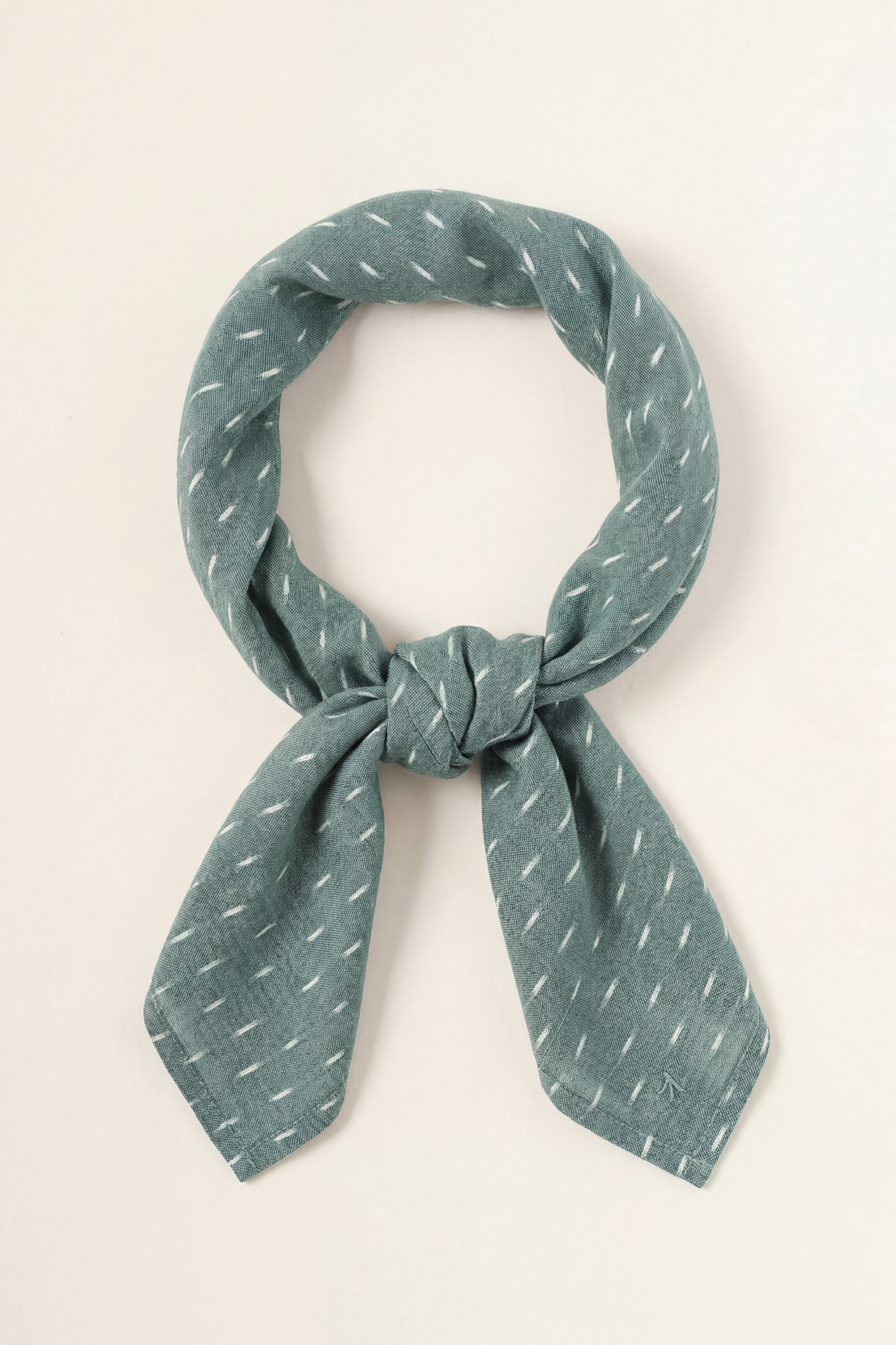 Baumwoll Bandana Dupatti Ikat Salbei