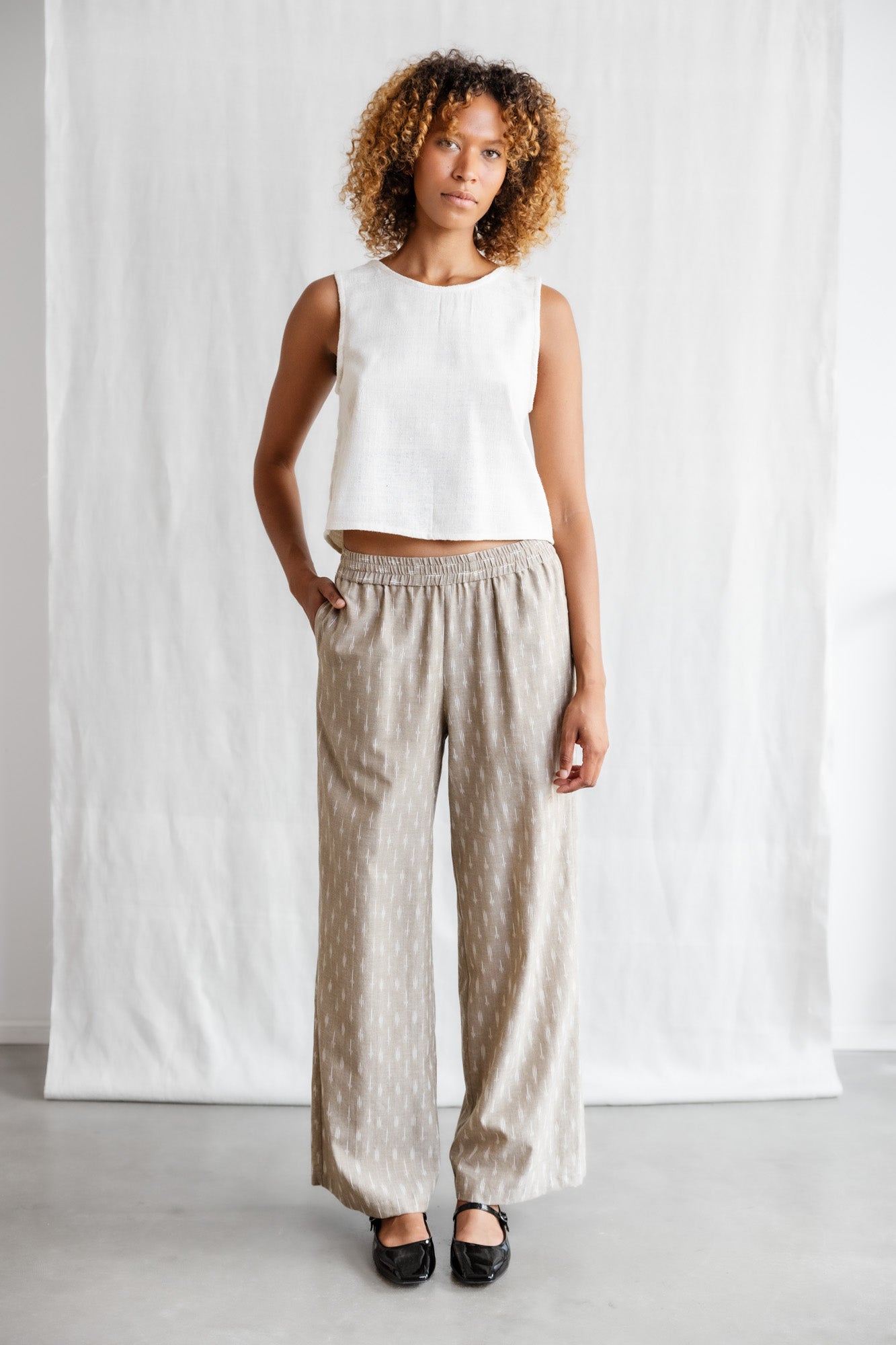 Bio-Baumwoll Hose Jayan Ikat