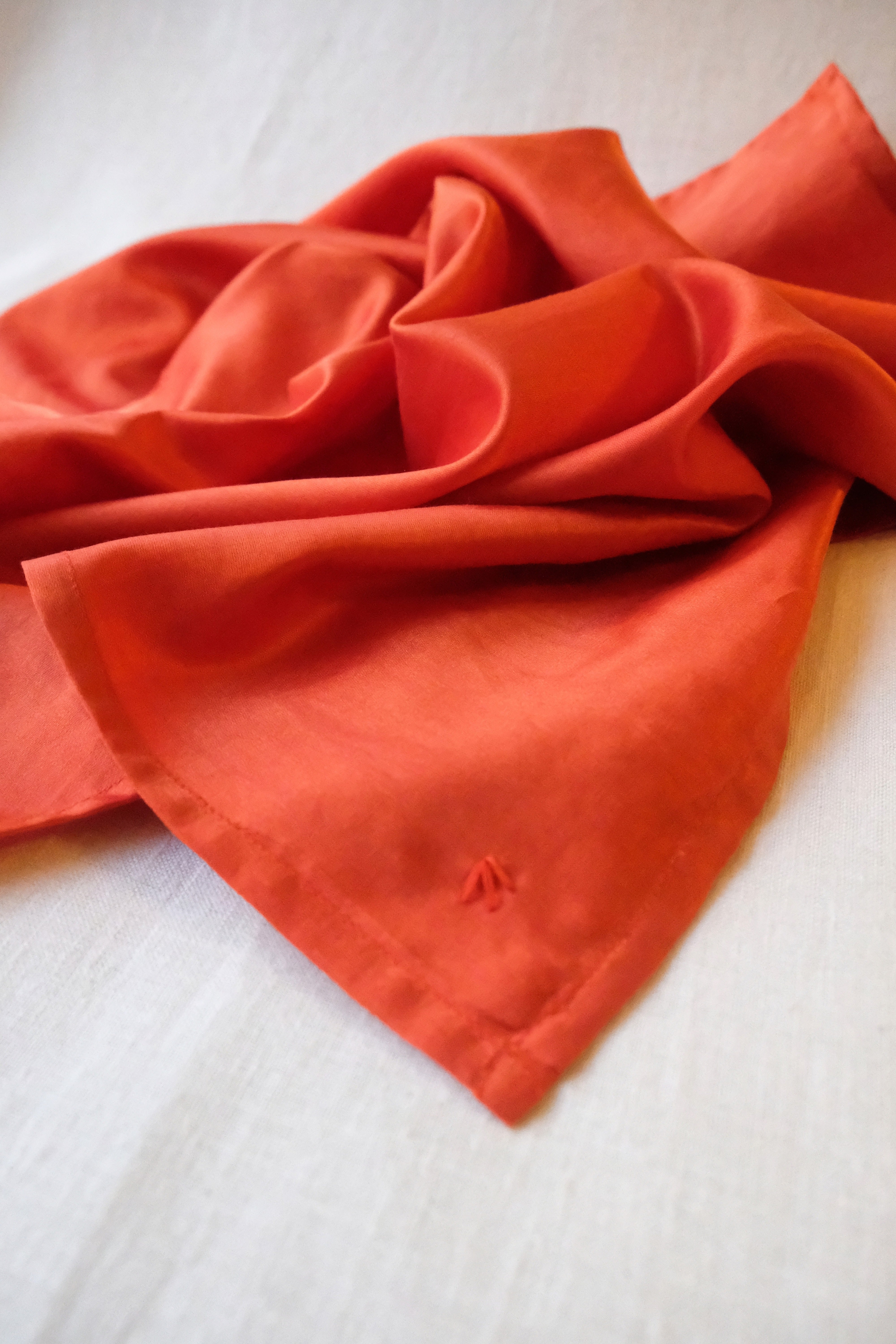 Seiden-Baumwoll Halstuch Dupatti Lava