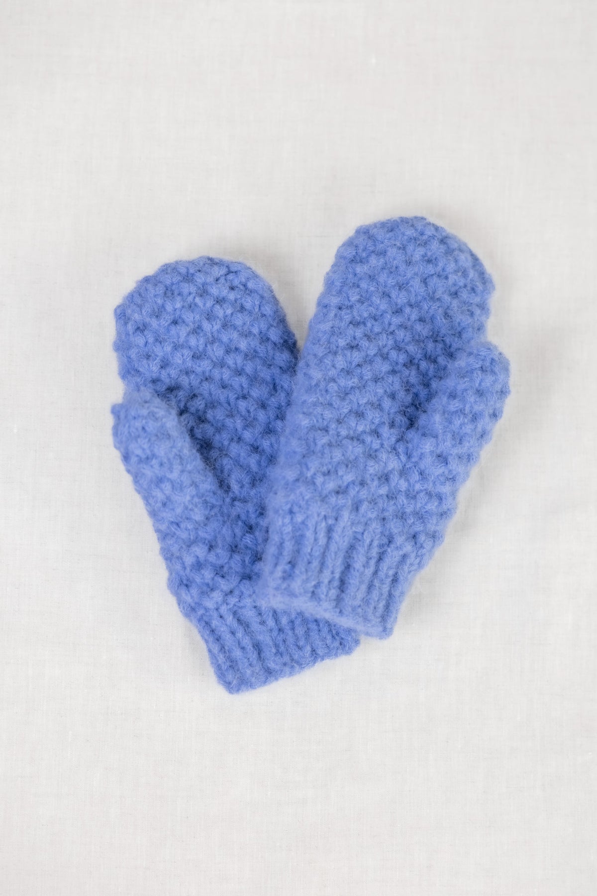 Baby-Alpaka Fäustling Handschuhe Casma Azur
