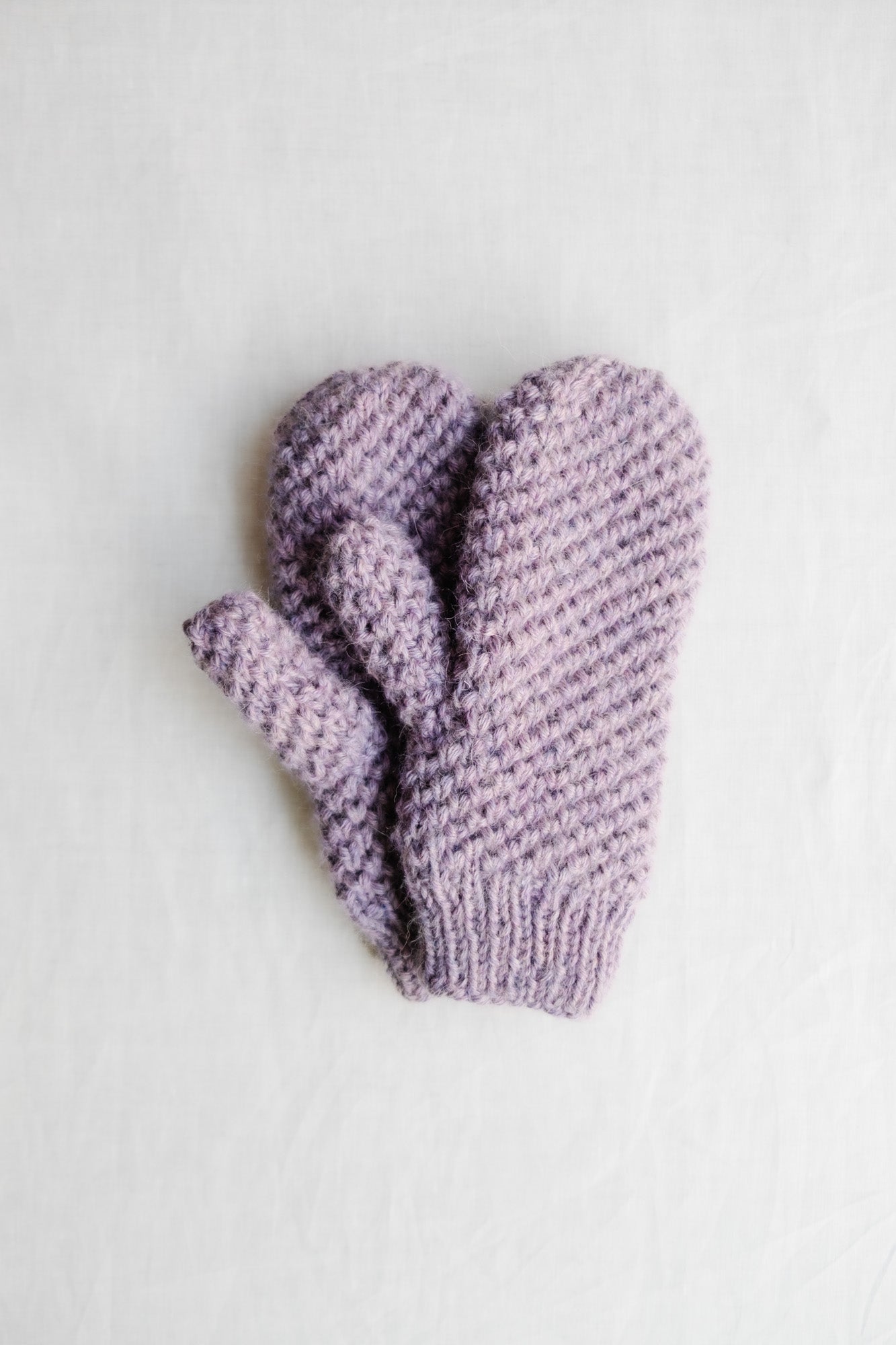 Baby Alpaca Mitten Gloves Cusco Lila