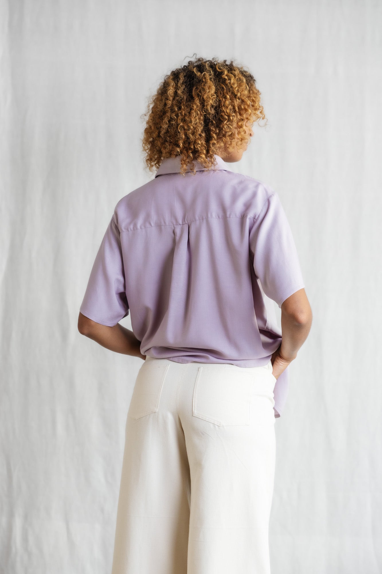 Ecovero Shirt Nehani Flieder