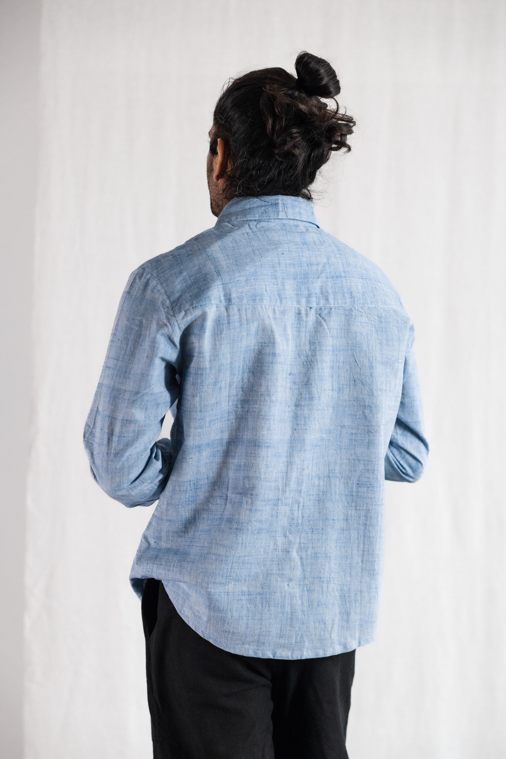 Cotton Shirt Himat Light Blue