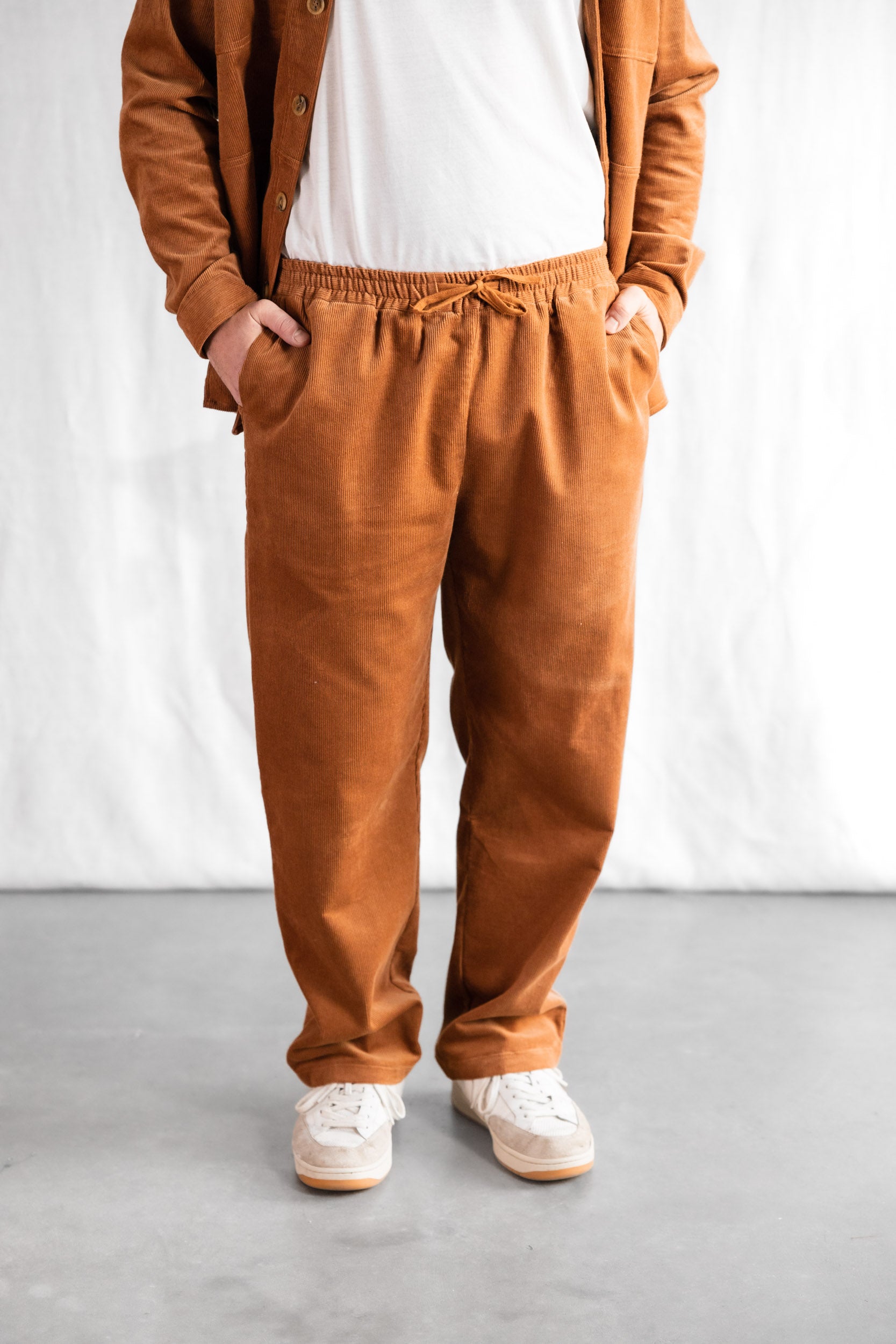 Bio-Baumwollcord Hose Jhan Zimt