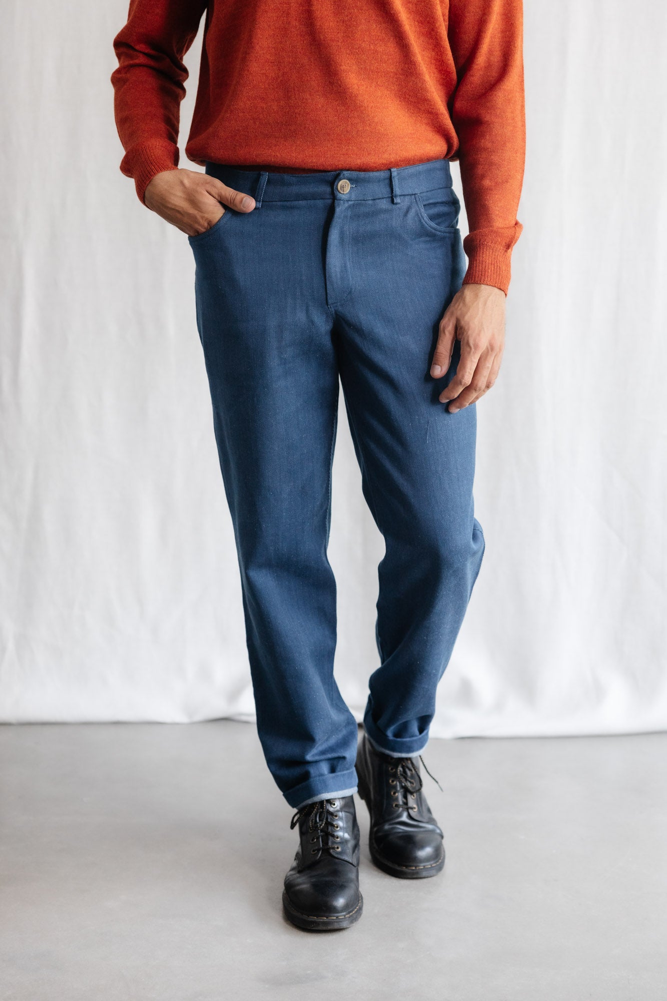 organic cotton denim pants Prakrit Denim