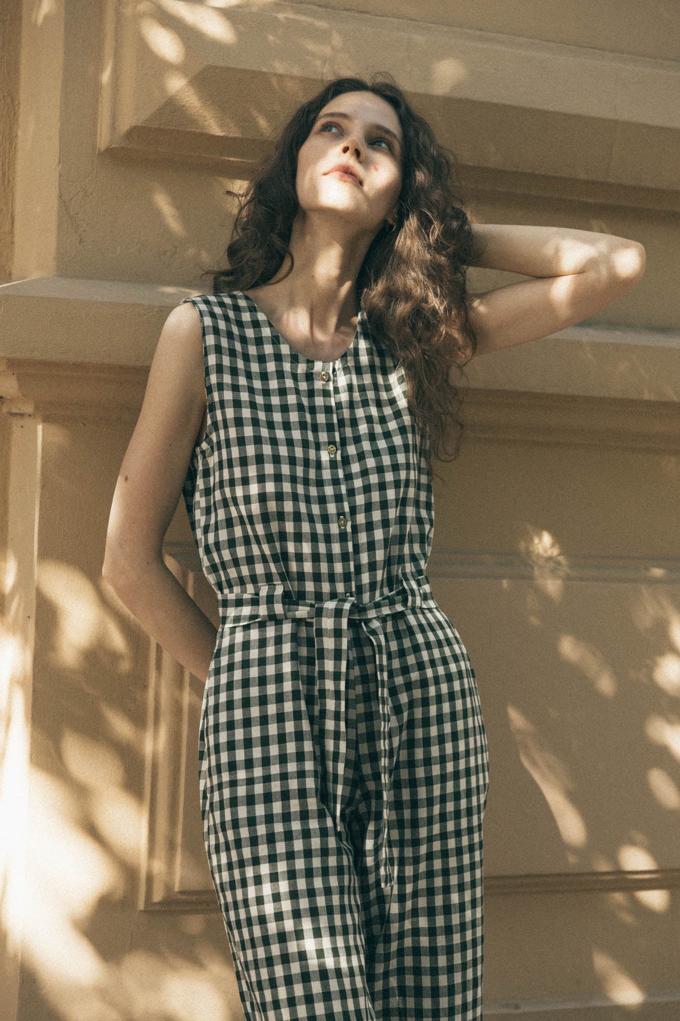 Baumwoll Jumpsuit Daksha Checks