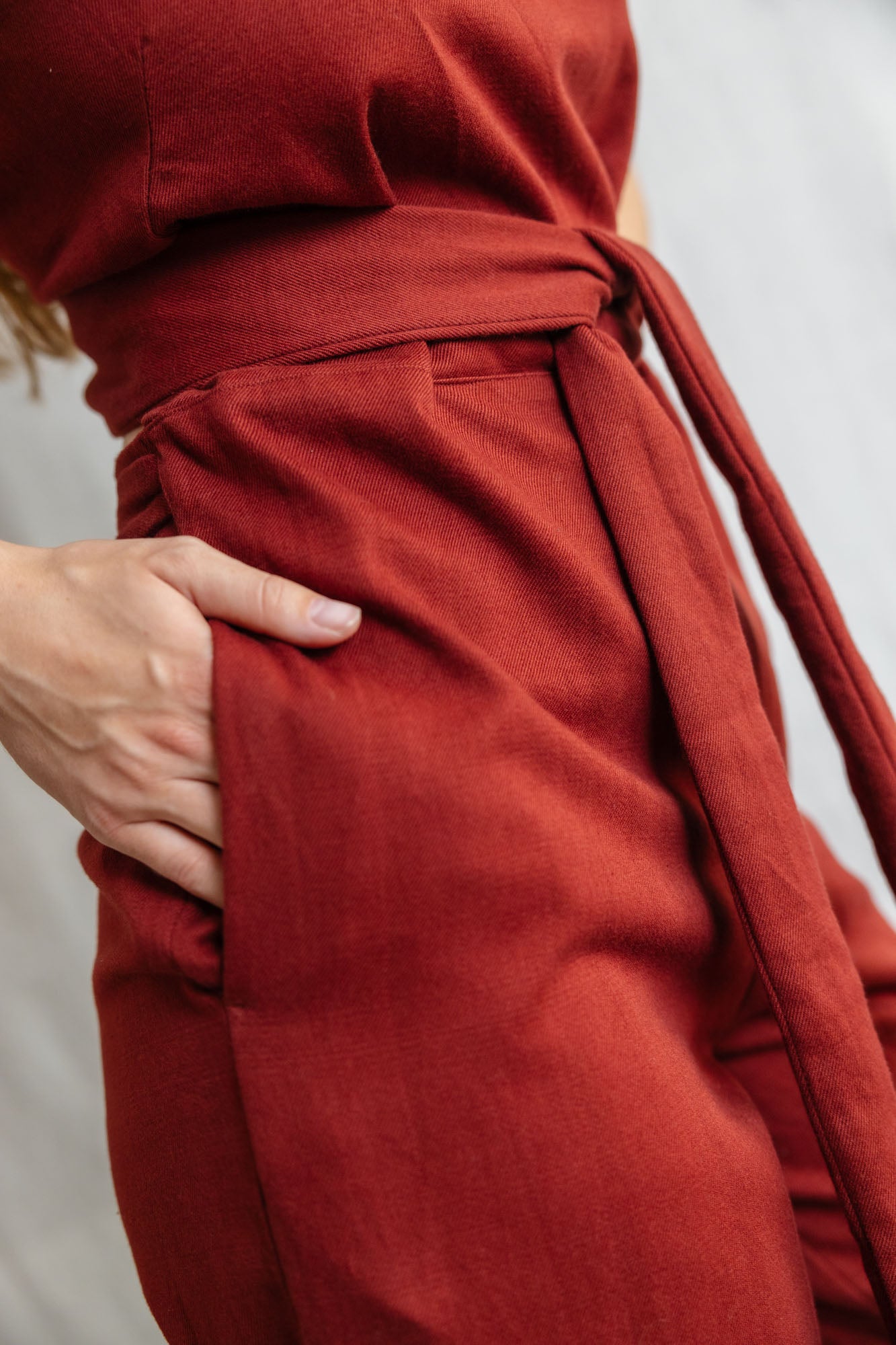 Bio-Baumwoll Jumpsuit Anusha Henna