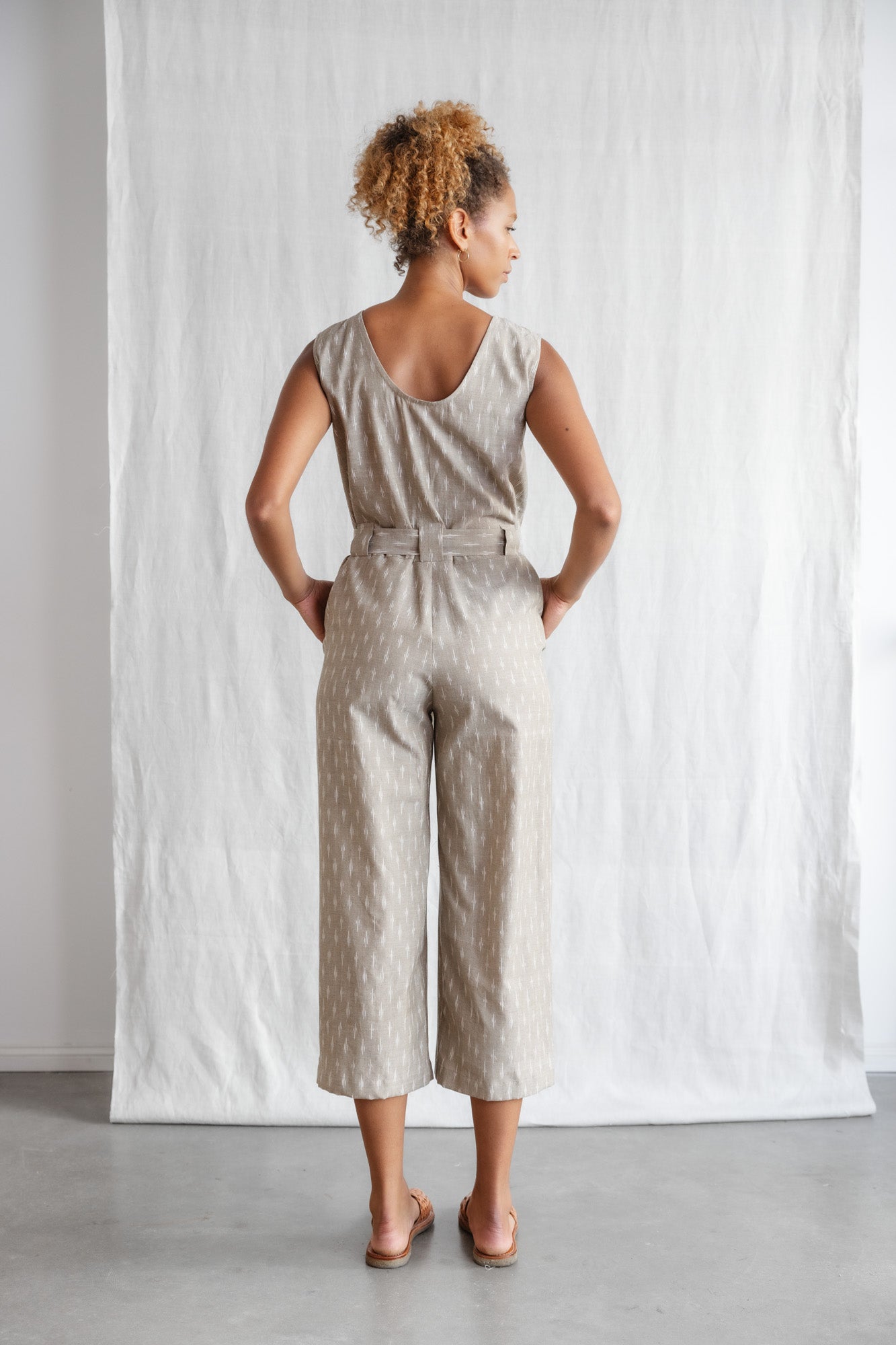 Bio-Baumwoll Jumpsuit Daksha Ikat