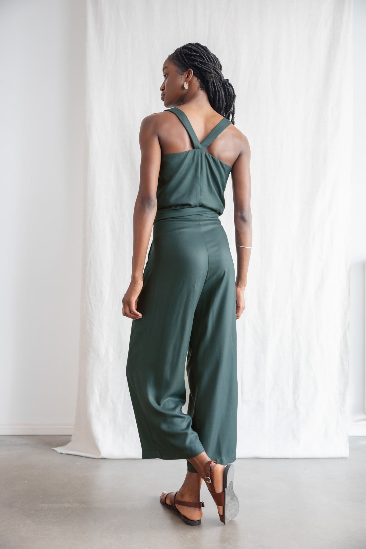 Modal Jumpsuit Suvan Waldgrün