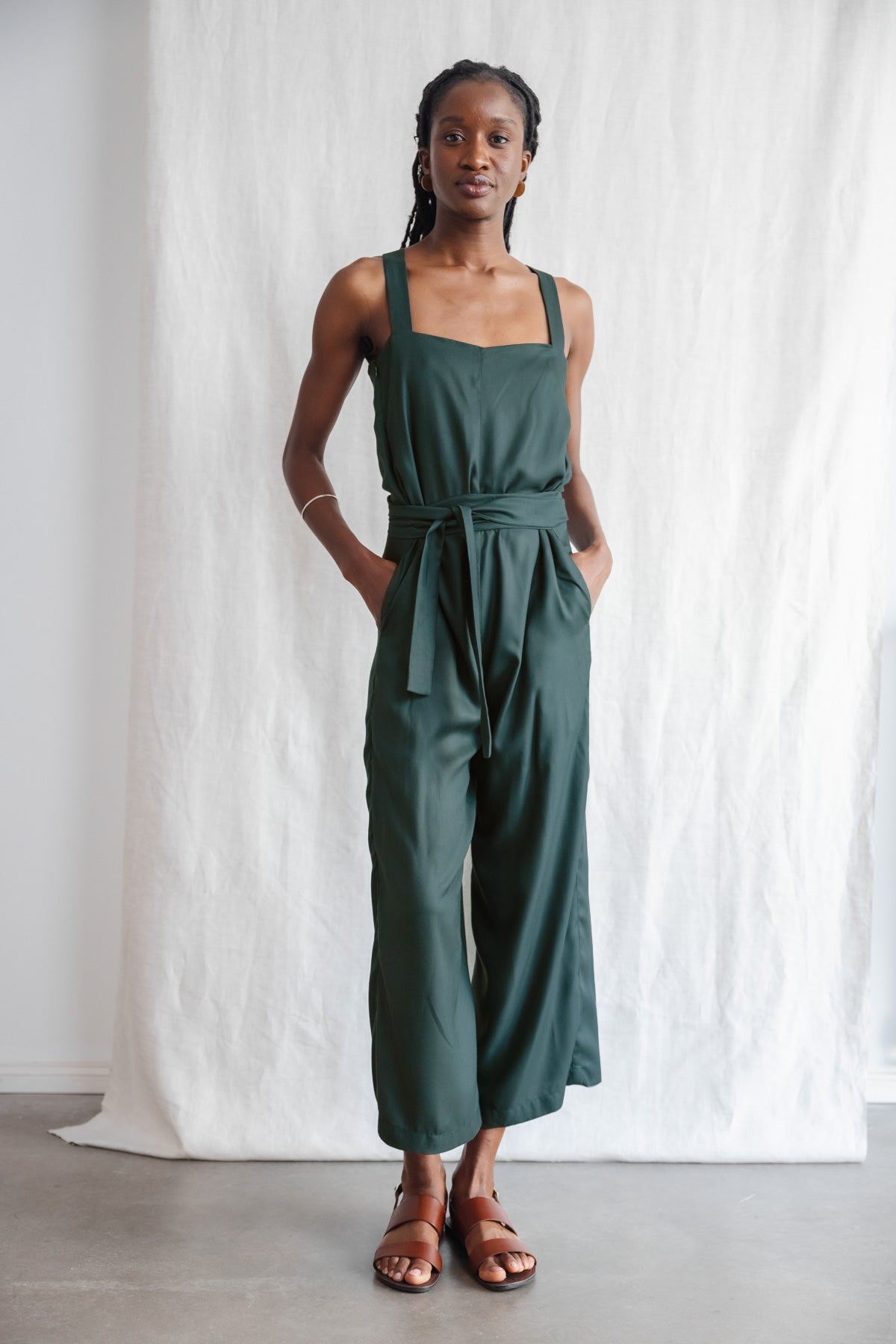 Modal Jumpsuit Suvan Waldgrün