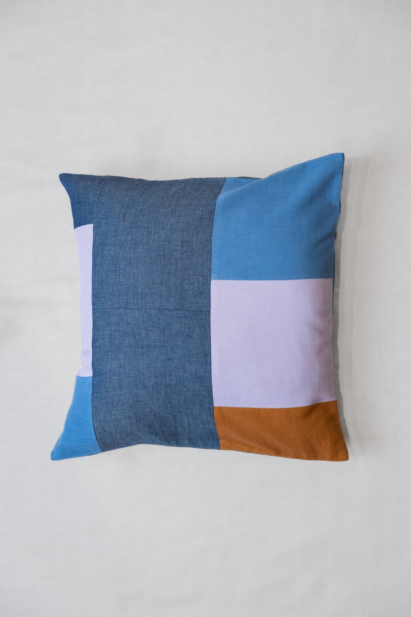 Patchwork cushion cover Taakiya Denim