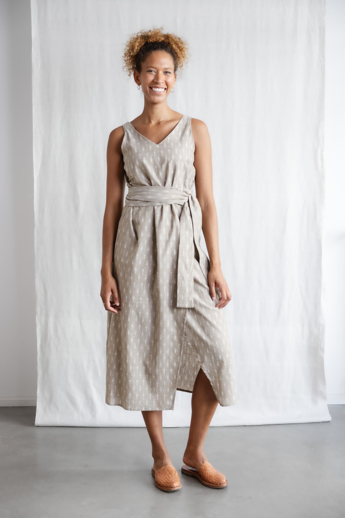 Bio-Baumwoll Kleid Agnila Ikat