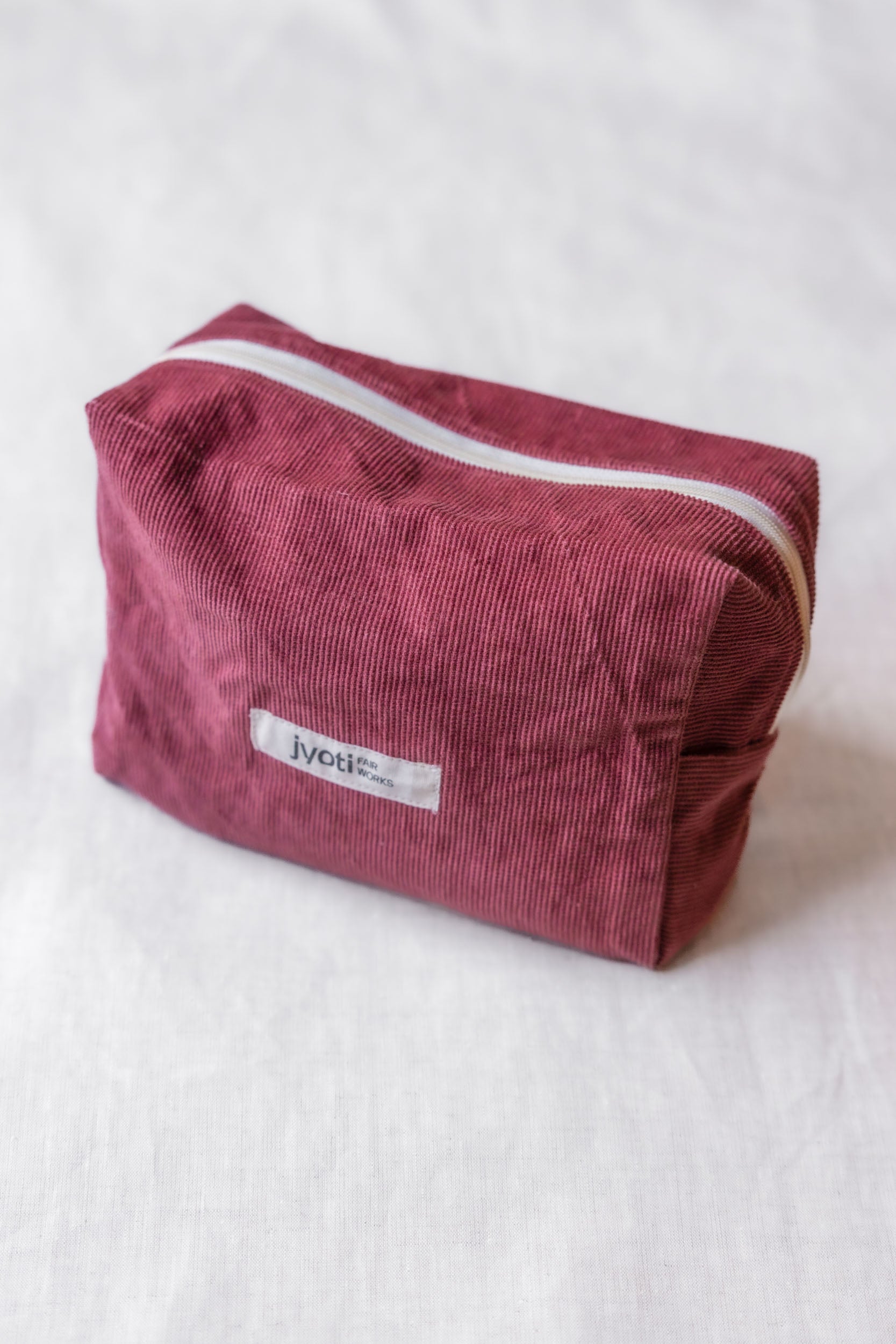 Cotton Toiletry Bag Snaan Old Pink