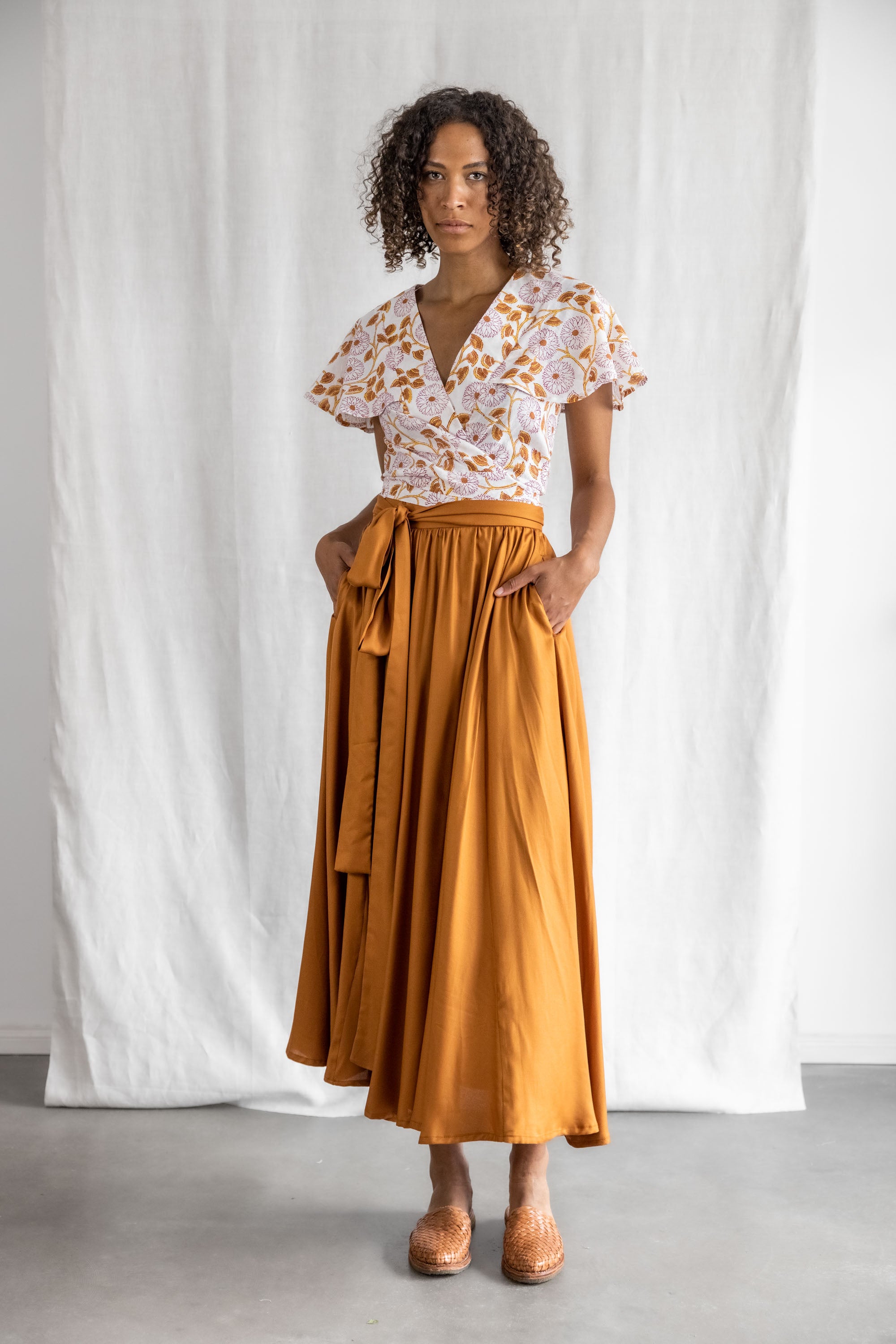 Modal Skirt Sarita Copper