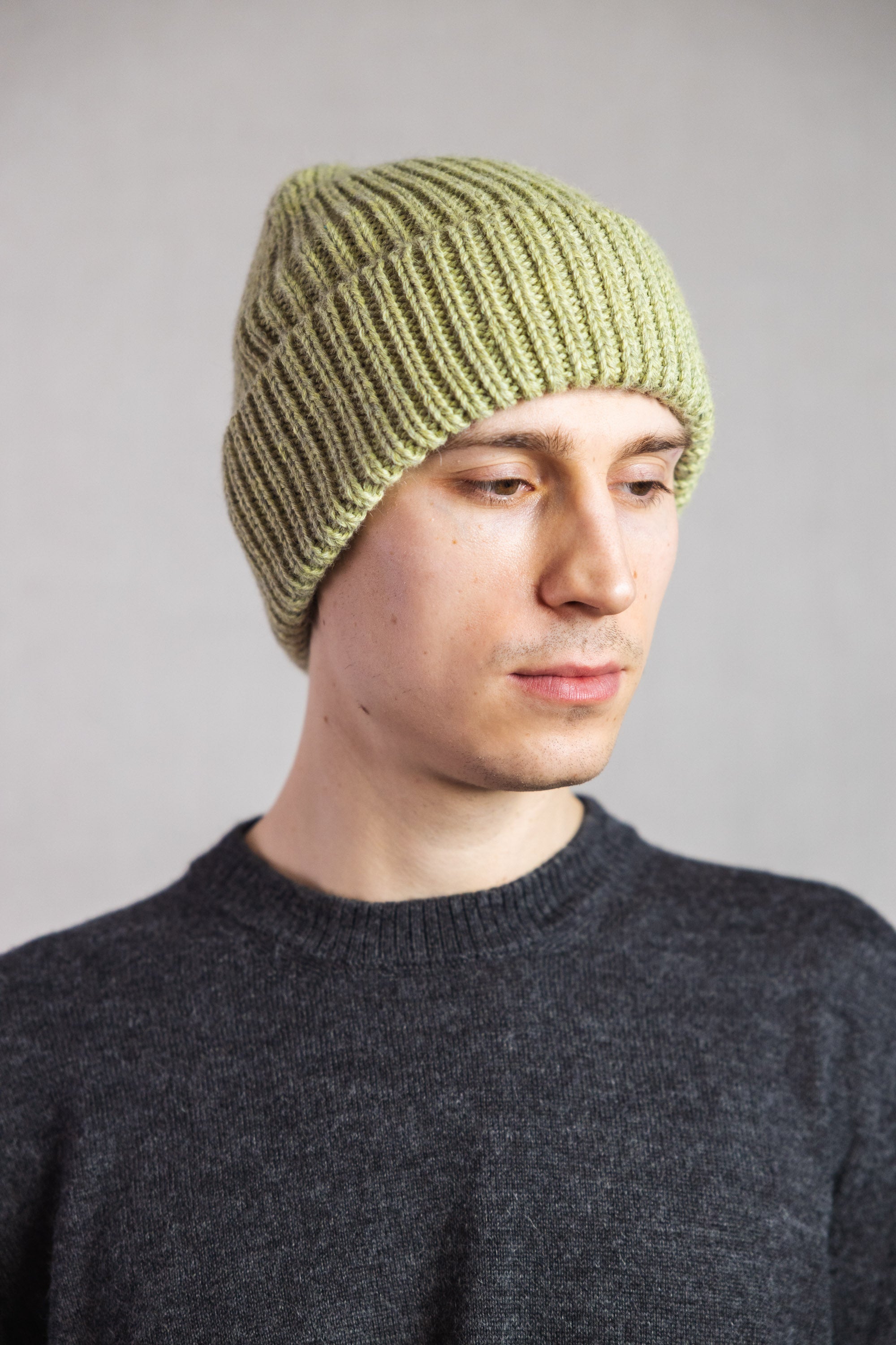 Baby Alpaca Hat Ayacucho Lime Green