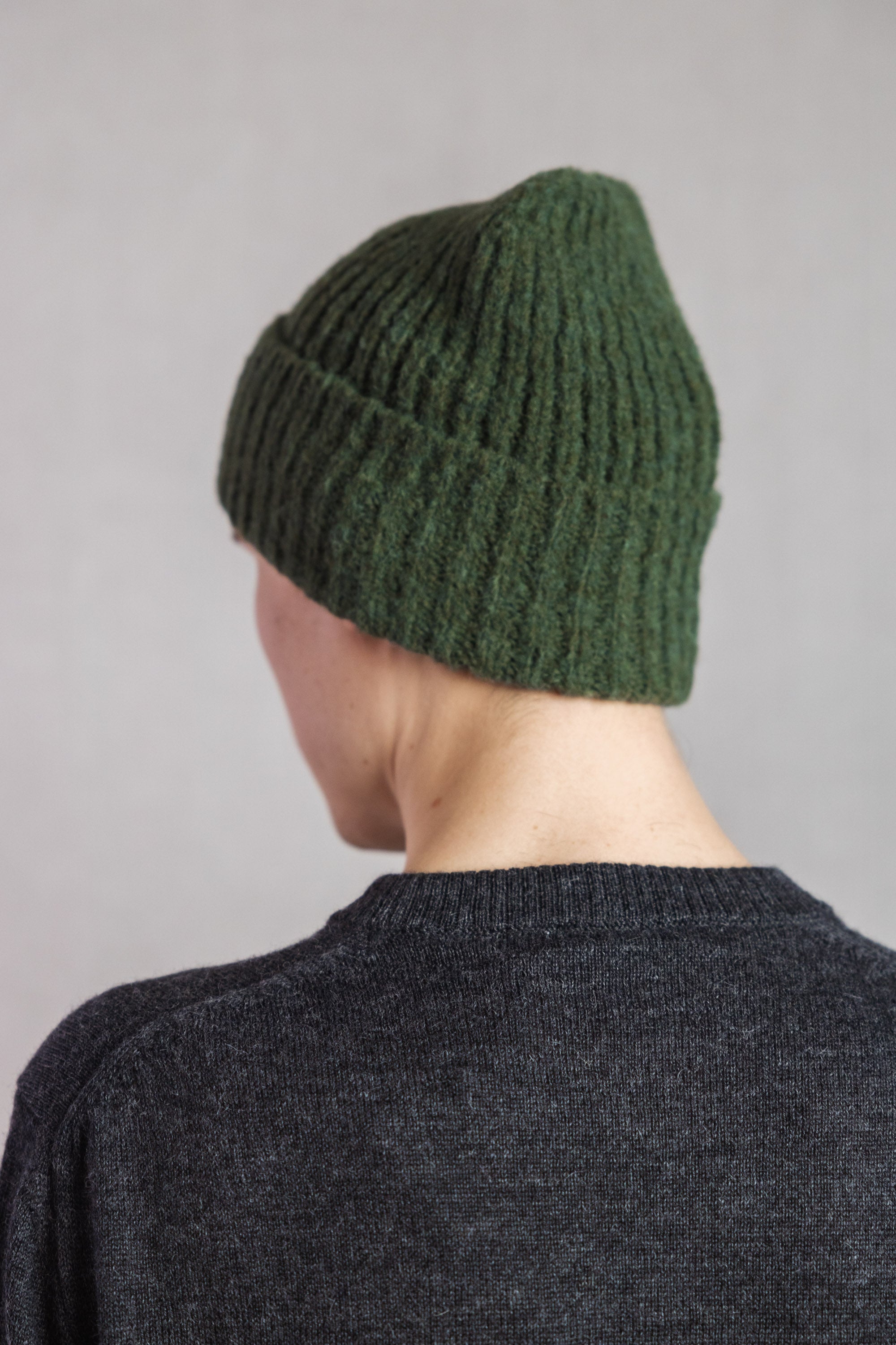 Baby Alpaca Hat Ayacucho Olive