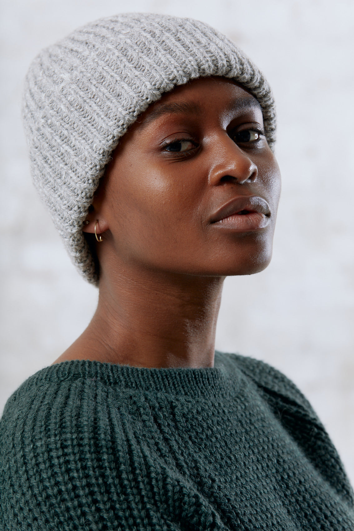 Baby Alpaca Hat Ayacucho Grey