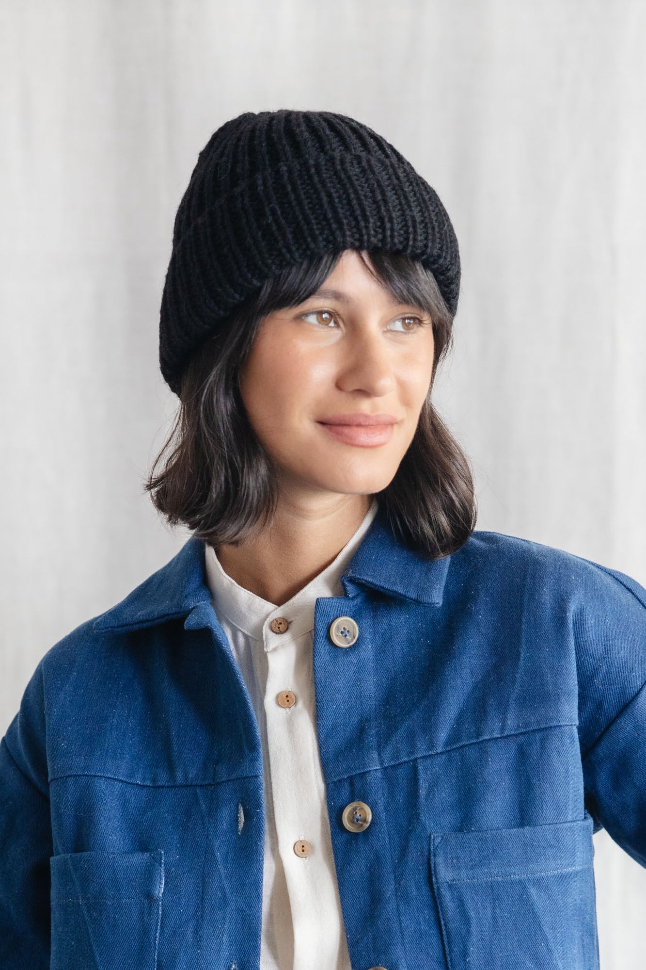 Baby Alpaca Hat Ayacucho Black
