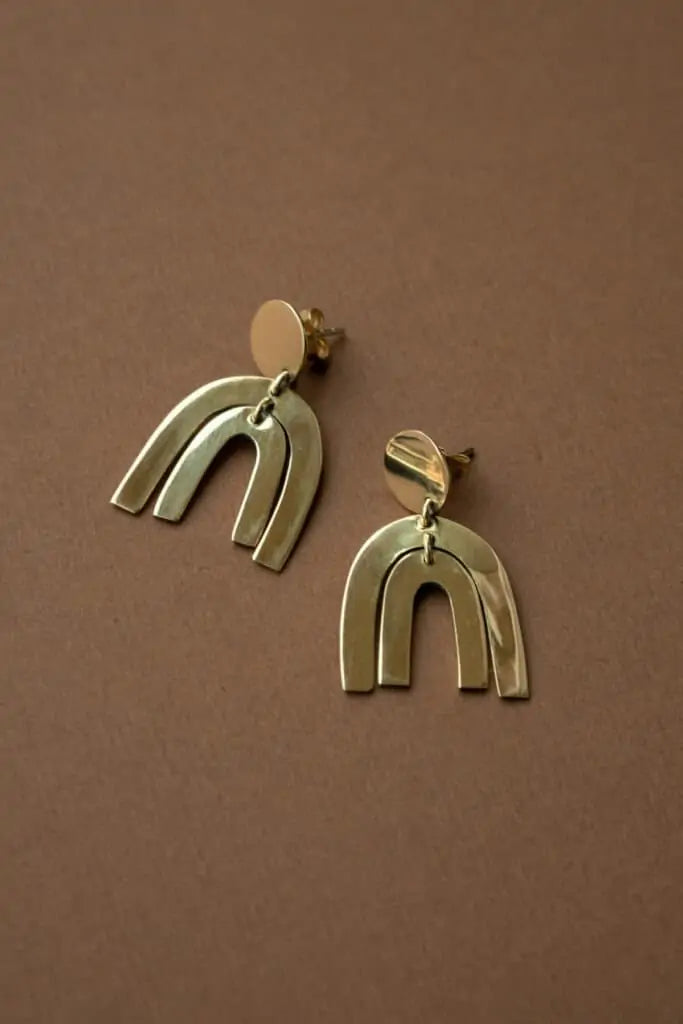 Earrings Khushee Brass