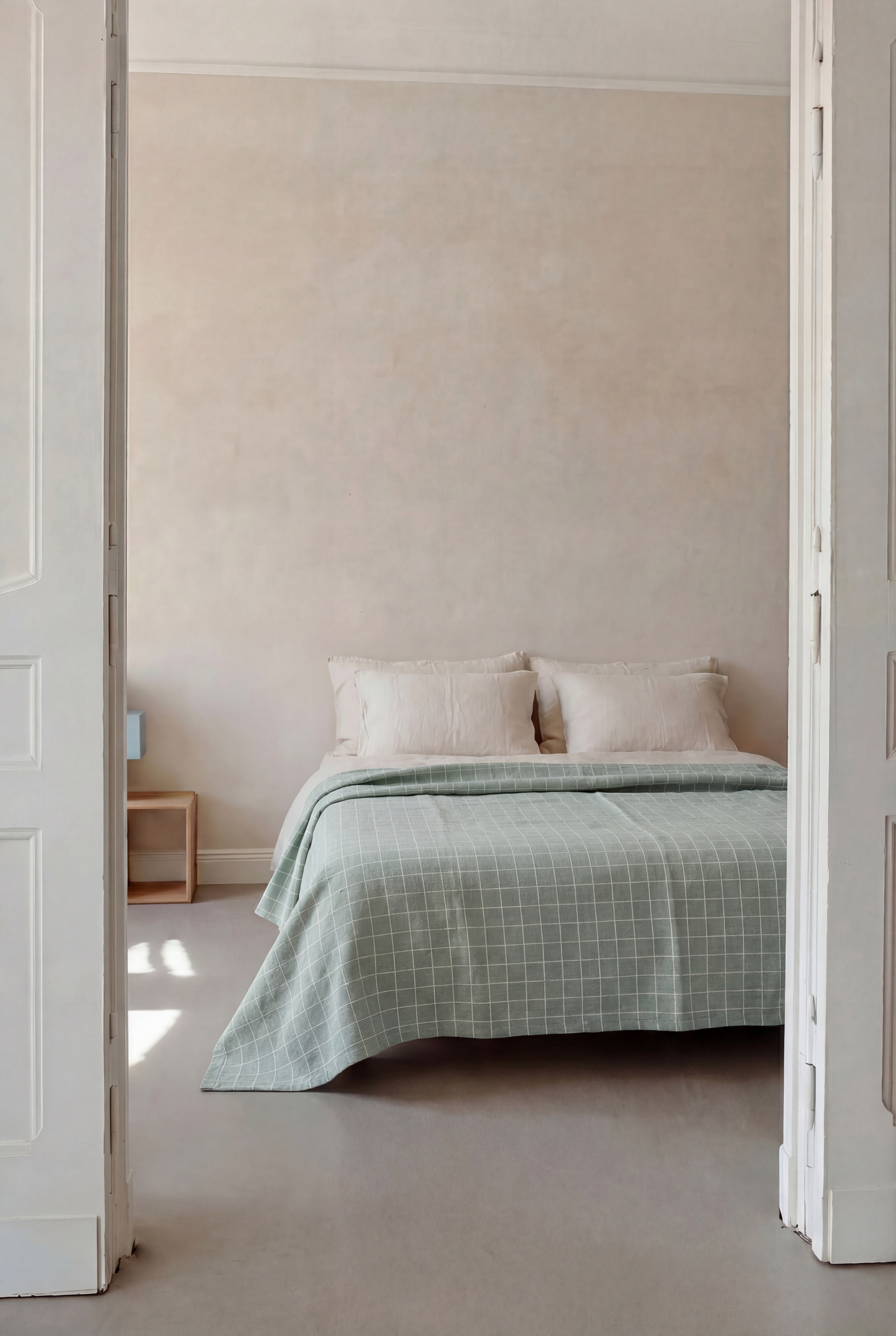 Cotton reversible bedspread Ghapala Ice