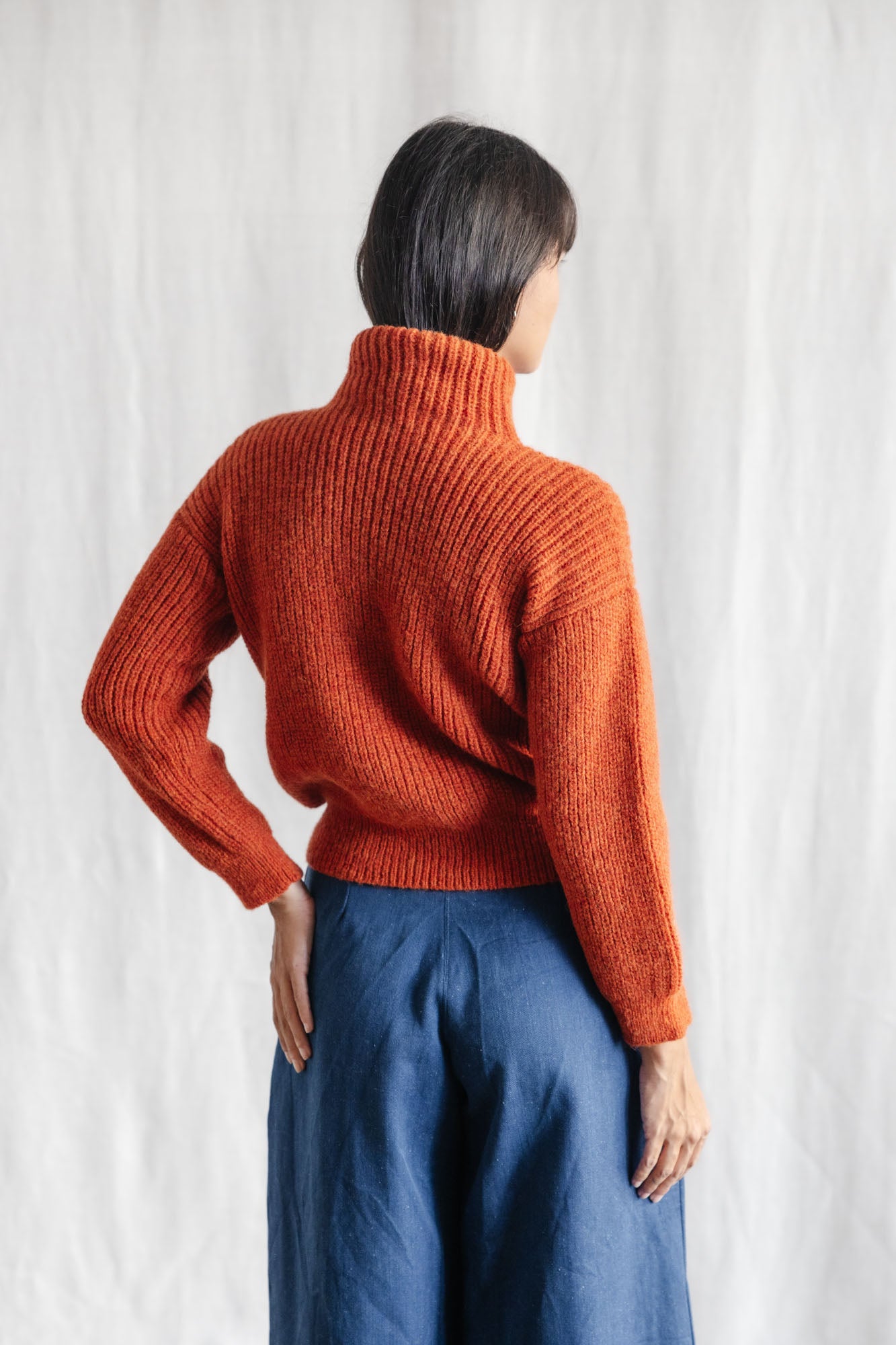 Baby-Alpaka Turtleneck Strickpullover Sabeti Rost