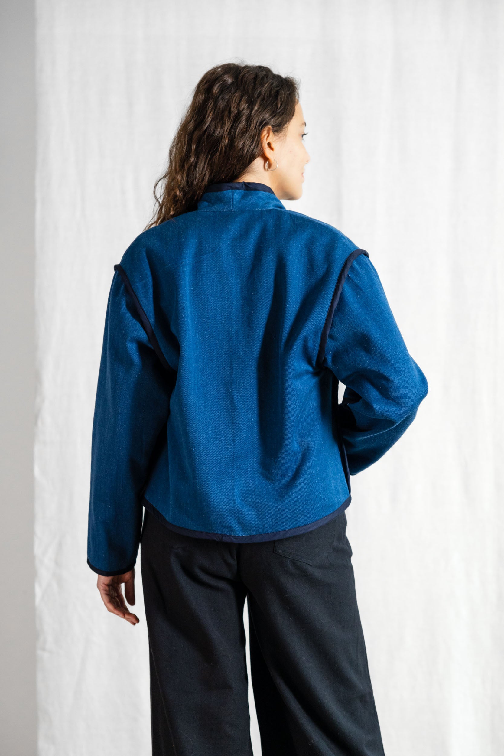 Bio-Baumwoll Wendejacke Dhaarti Denim