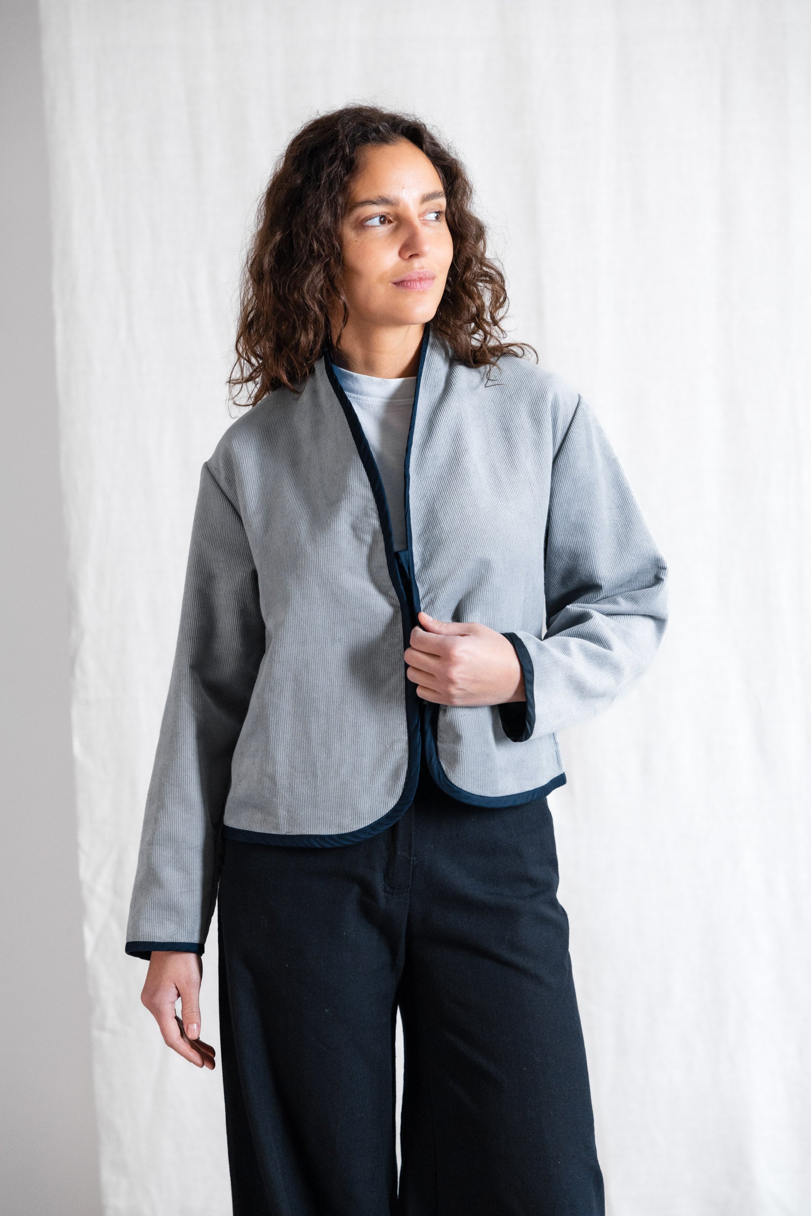 Bio-Baumwoll Wendejacke Dhaarti Denim